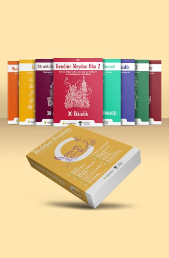 Disleksi Oyunları Sanatla Terapi Programı Set C 8 Etkinlik Kitabı