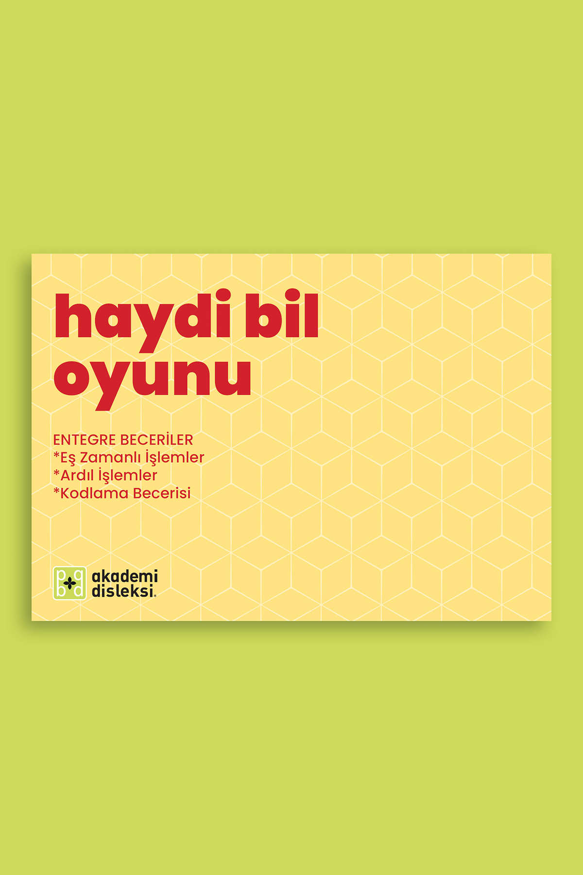Haydi Bil Oyunu (10 syf oluşmaktadır)