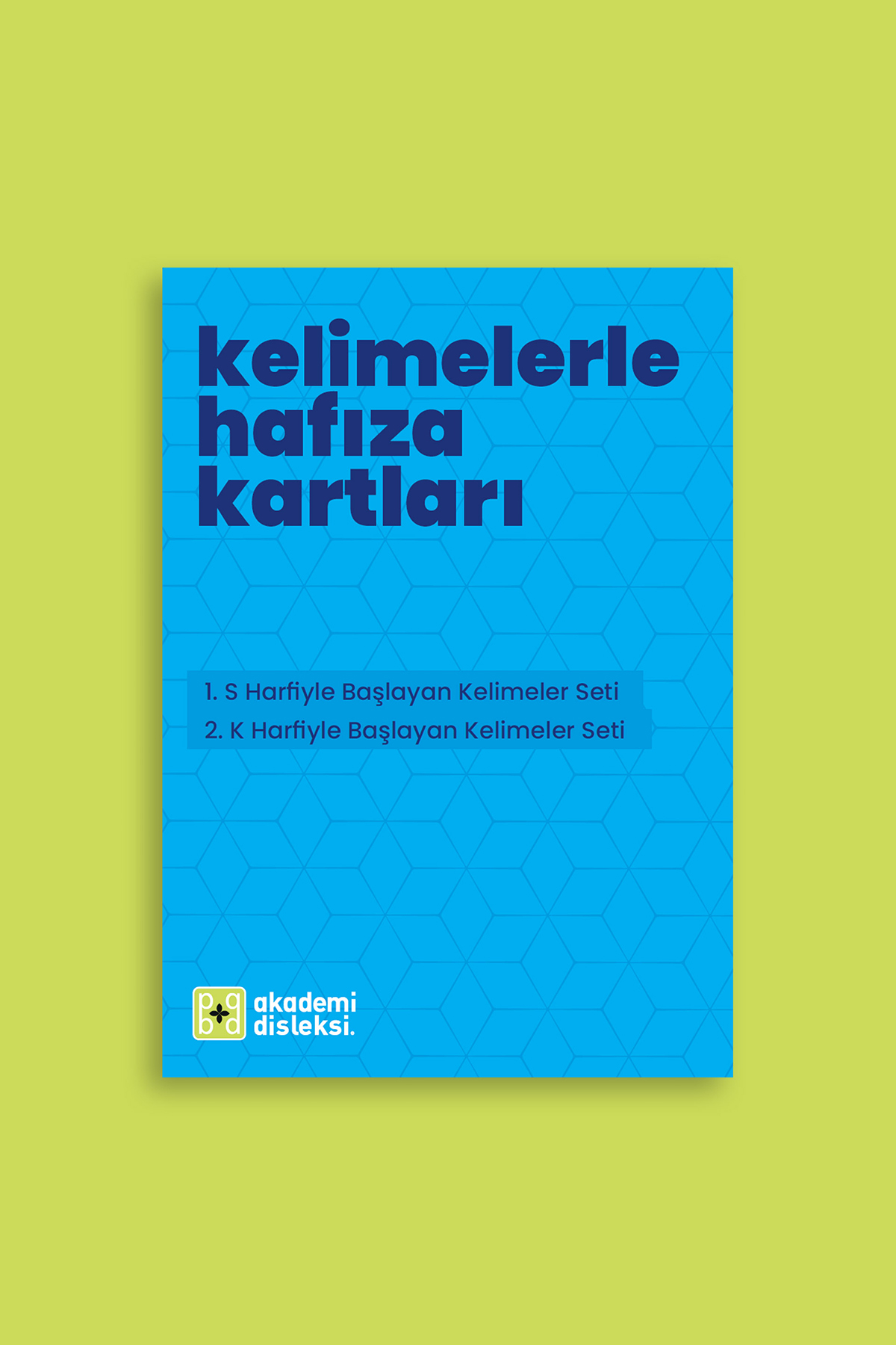Kelimelerle Hafıza Kartları (13 syf oluşmaktadır)