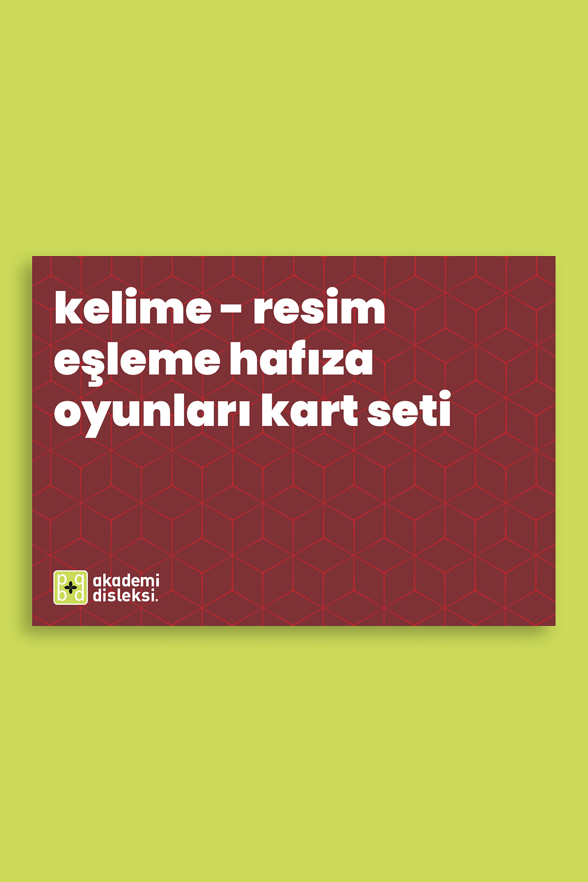 Kelime - Resim Eşleme Hafıza Oyunları Kart Seti (22 syf oluşmaktadır)