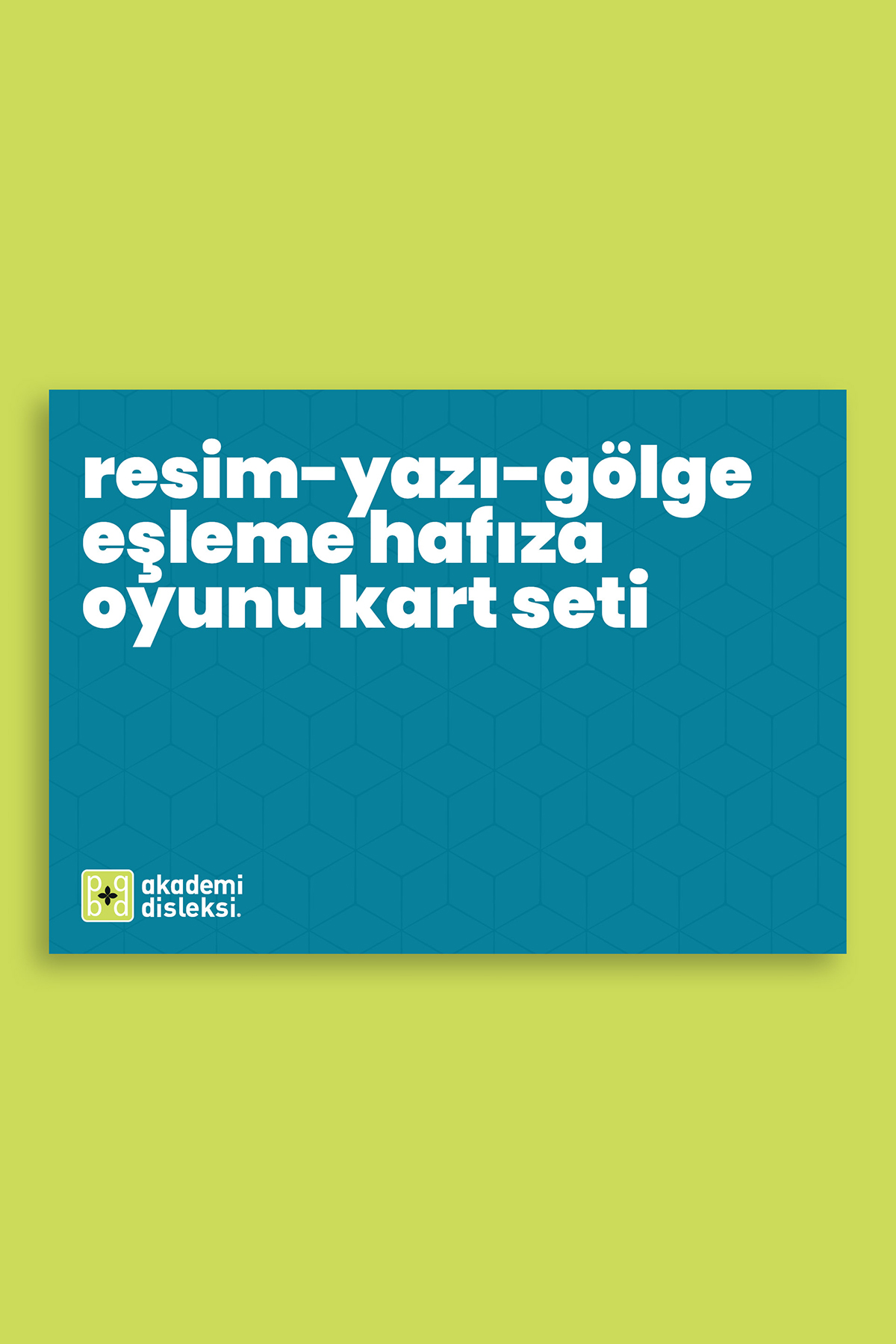 Resim-Yazı Gölge Eşleme Hafıza Oyunu Kart Seti (7 syf oluşmaktadır)