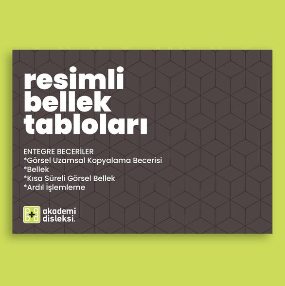 Resimli Bellek Tabloları (10 syf oluşmaktadır)